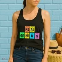 Periodic Table Of Elements Real Genius Women's Tank Top thumb 2