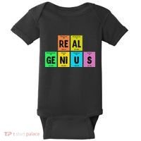 Periodic Table Of Elements Real Genius Baby Bodysuit thumb 0