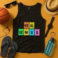 Periodic Table Of Elements Real Genius Tank Top thumb 4