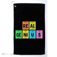 Periodic Table Of Elements Real Genius Golf Towel thumb 0