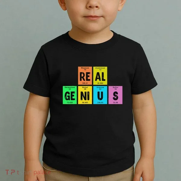 Periodic Table Of Elements Real Genius Toddler T-Shirt