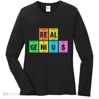 Periodic Table Of Elements Real Genius Women's Long Sleeve Shirt thumb 0