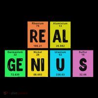Periodic Table Of Elements Real Genius Women's Long Sleeve Shirt thumb 2
