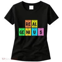 Periodic Table Of Elements Real Genius Women's T-Shirt thumb 0