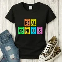 Periodic Table Of Elements Real Genius Women's T-Shirt thumb 3