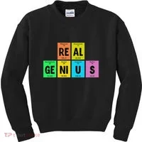 Periodic Table Of Elements Real Genius Kids Sweatshirt thumb 0