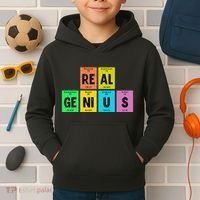 Periodic Table Of Elements Real Genius Kids Hoodie thumb 2