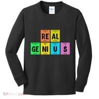 Periodic Table Of Elements Real Genius Kids Long Sleeve Shirt thumb 0