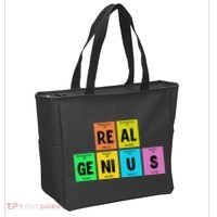 Periodic Table Of Elements Real Genius Tote Bag thumb 2