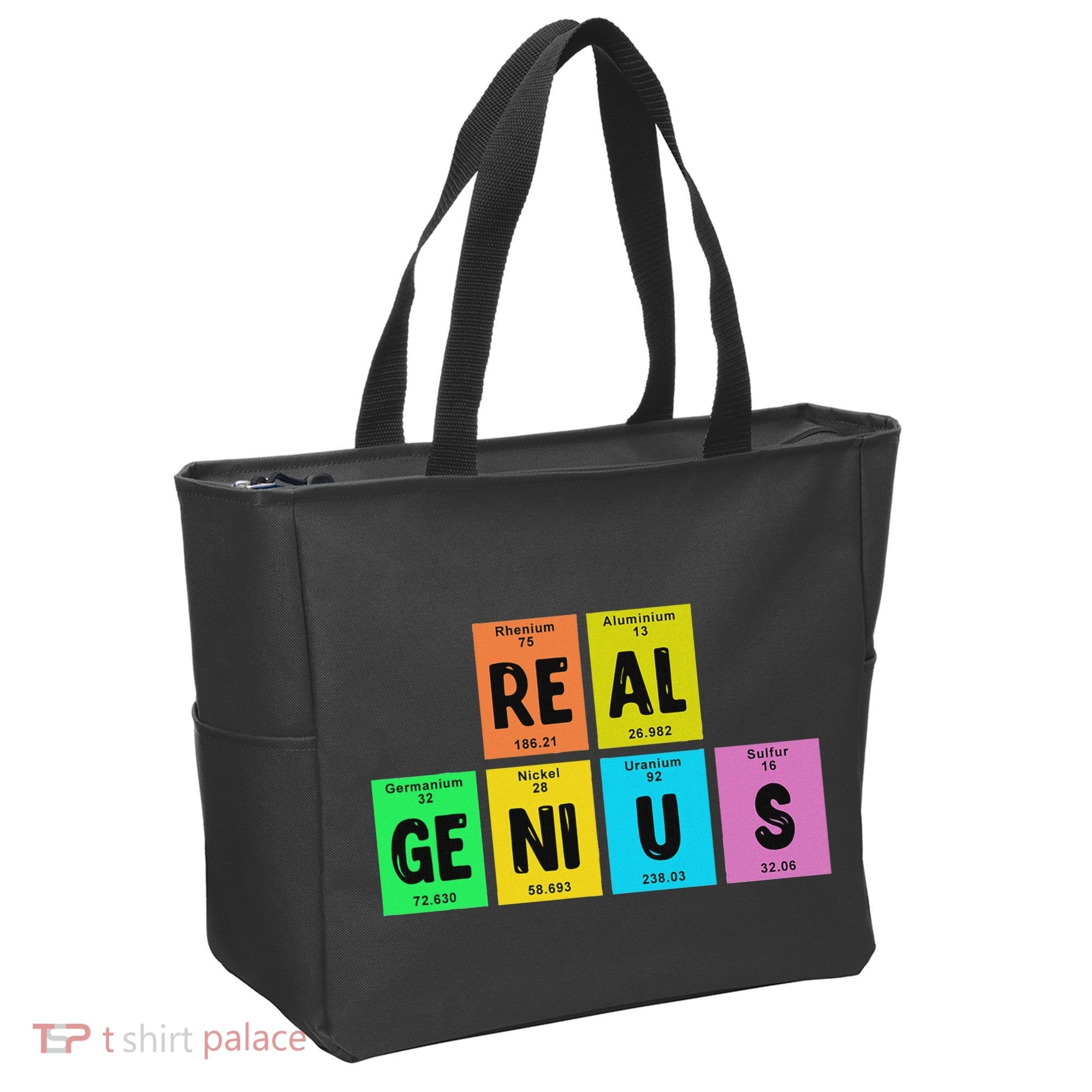 Periodic Table Of Elements Real Genius Tote Bag