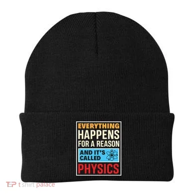 Physics Teacher Physicist Science Lover Physics Cute Gift Beanie