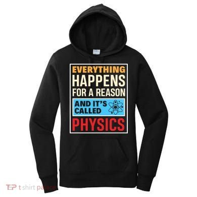 Physics Teacher Physicist Science Lover Physics Cute Gift Women's Hoodie