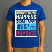 Physics Teacher Physicist Science Lover Physics Cute Gift T-Shirt thumb 3