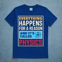 Physics Teacher Physicist Science Lover Physics Cute Gift T-Shirt thumb 5