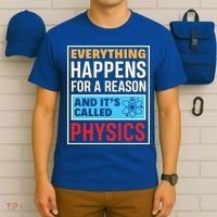 Physics Teacher Physicist Science Lover Physics Cute Gift T-Shirt thumb 6
