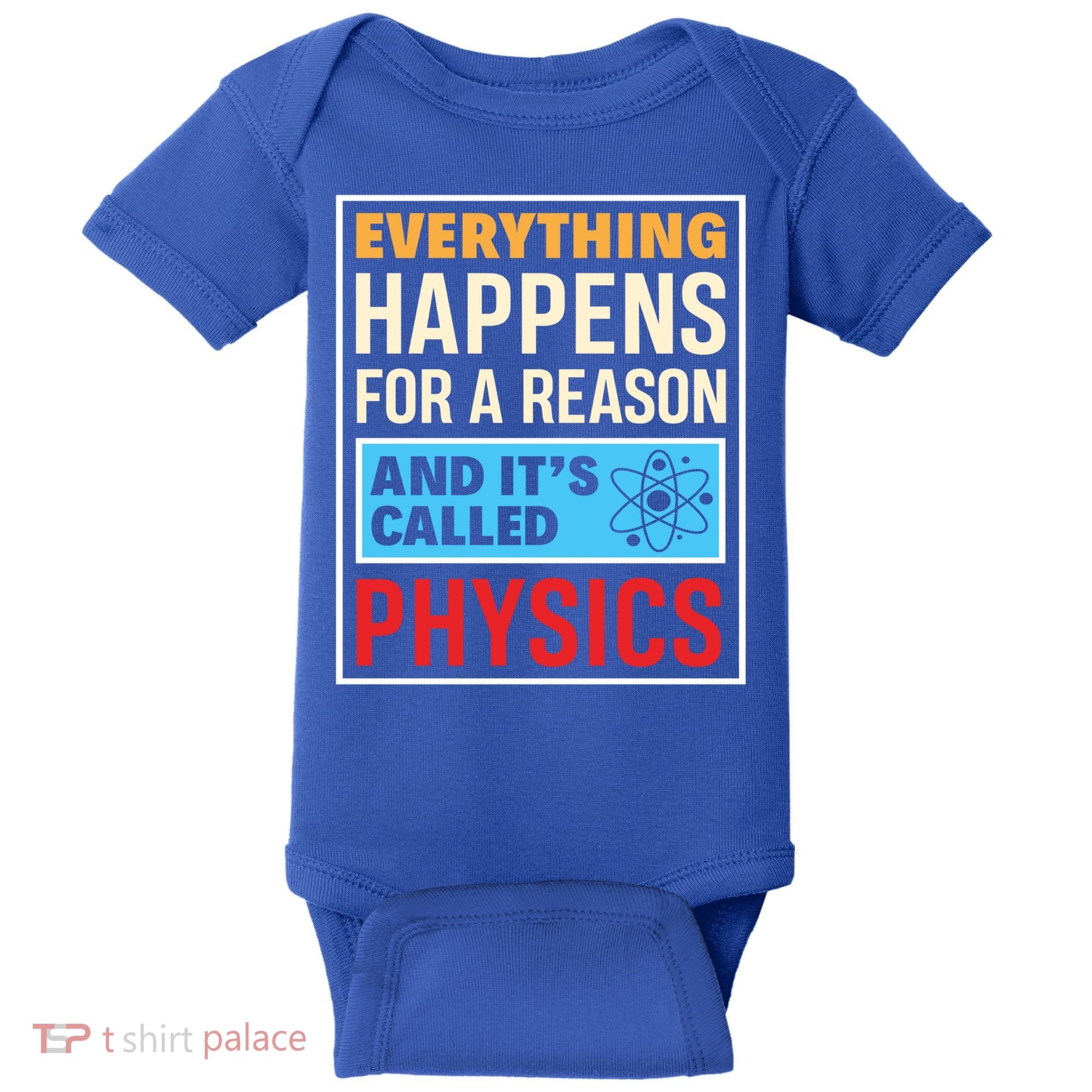 Physics Teacher Physicist Science Lover Physics Cute Gift Baby Bodysuit