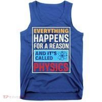 Physics Teacher Physicist Science Lover Physics Cute Gift Tank Top thumb 0