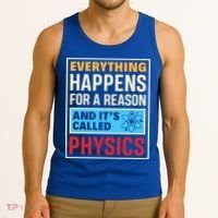 Physics Teacher Physicist Science Lover Physics Cute Gift Tank Top thumb 3