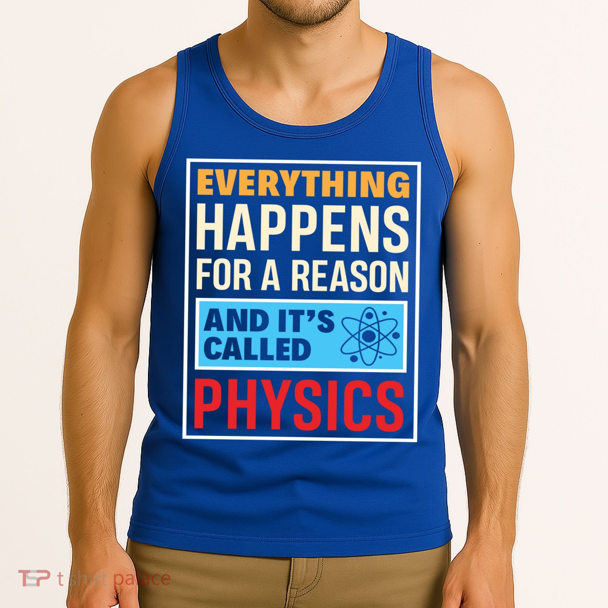 Physics Teacher Physicist Science Lover Physics Cute Gift Tank Top