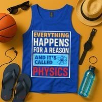 Physics Teacher Physicist Science Lover Physics Cute Gift Tank Top thumb 4