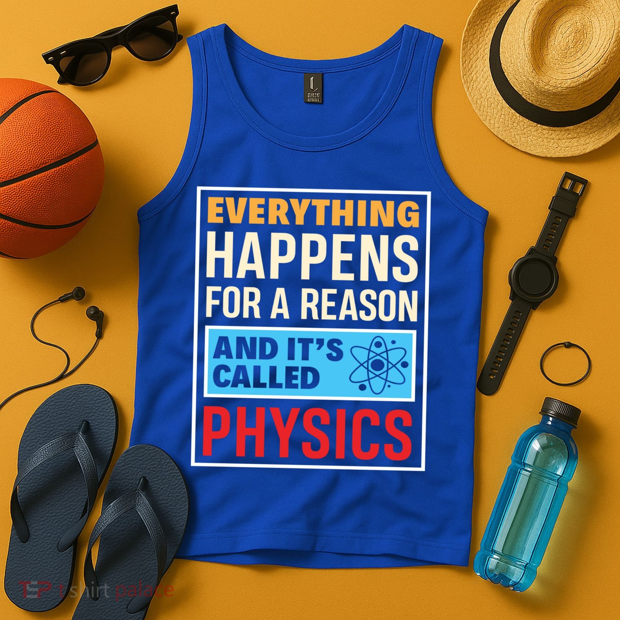 Physics Teacher Physicist Science Lover Physics Cute Gift Tank Top