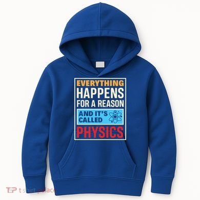 Physics Teacher Physicist Science Lover Physics Cute Gift Kids Hoodie