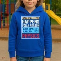 Physics Teacher Physicist Science Lover Physics Cute Gift Kids Hoodie thumb 3
