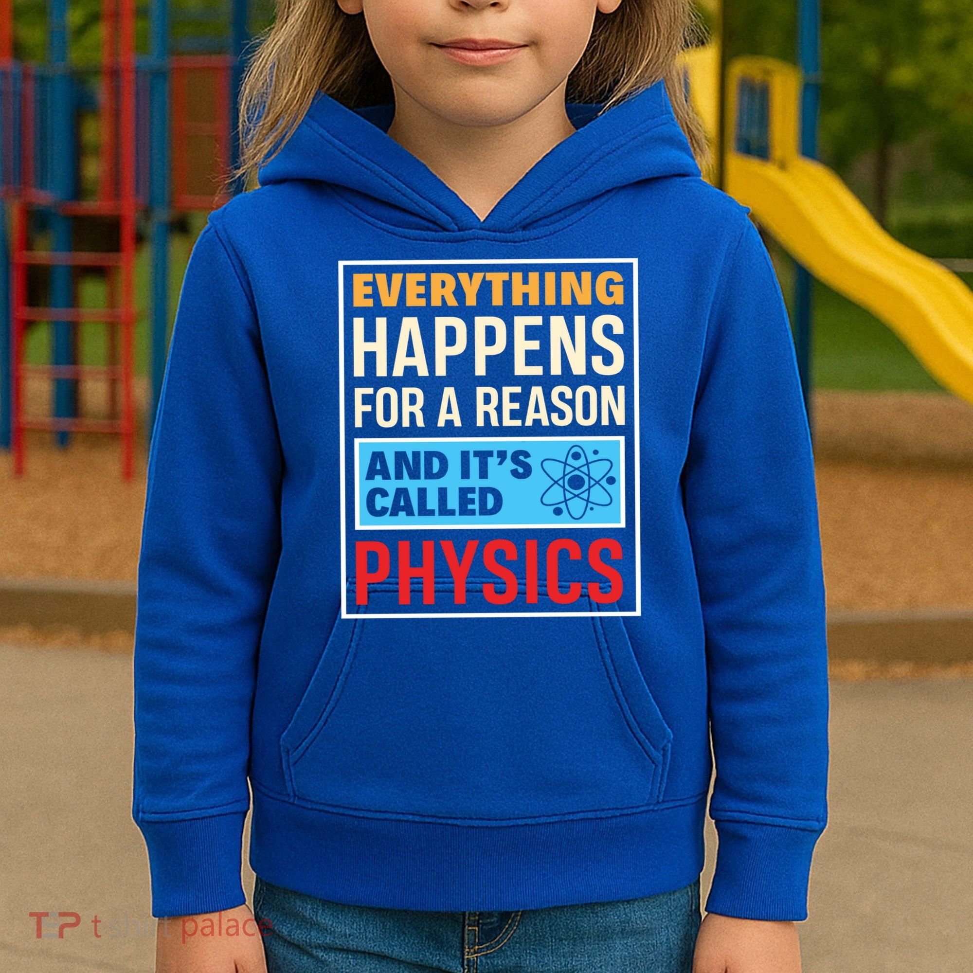 Physics Teacher Physicist Science Lover Physics Cute Gift Kids Hoodie