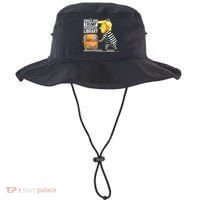 Prison Trump Presidential Library Funny Anti Trump Bucket Hat thumb 0