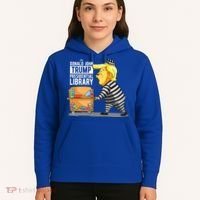 Prison Trump Presidential Library Funny Anti Trump Hoodie thumb 5
