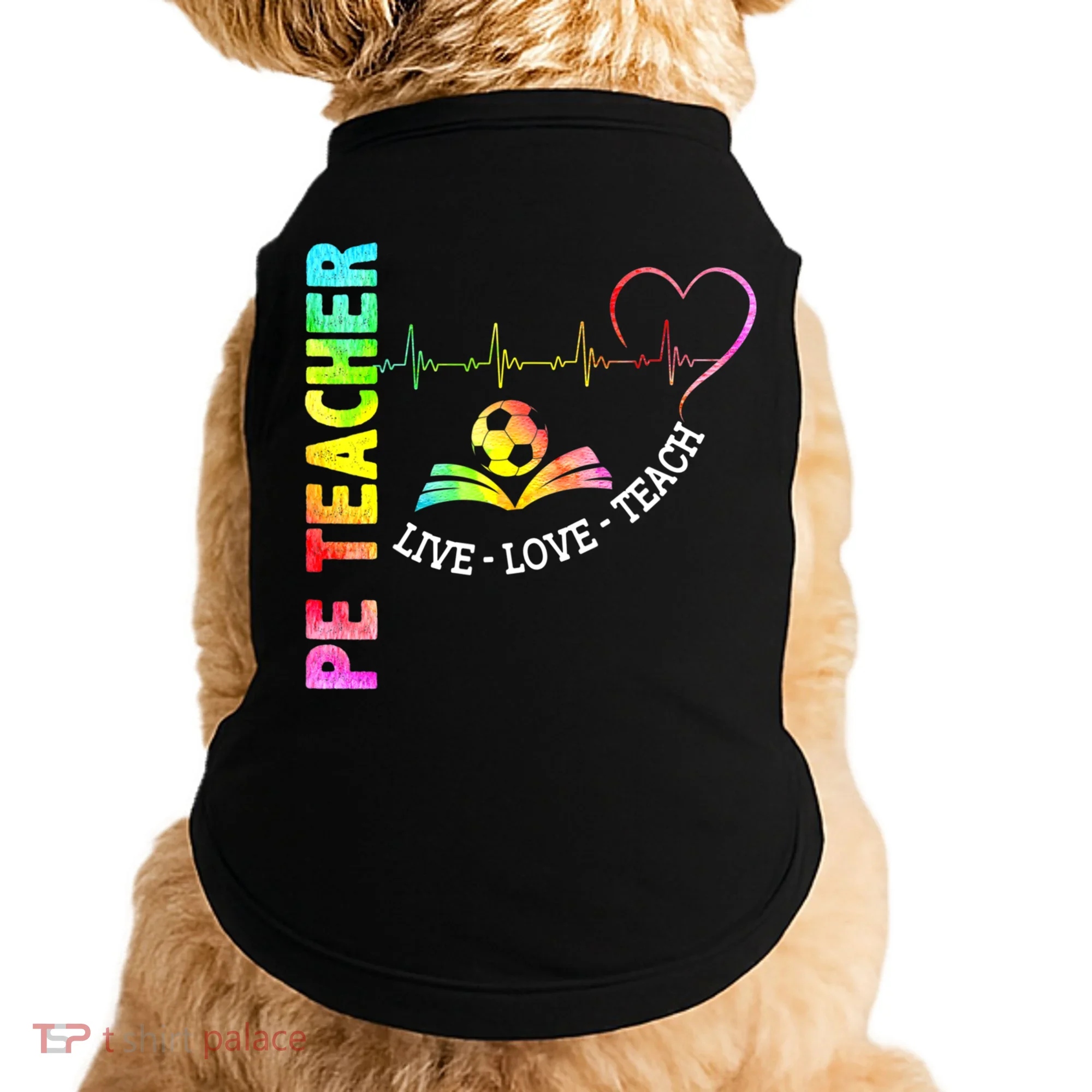 PE Teacher Phys Ed Cute Physical Education Teacher Doggie Tank