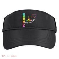 PE Teacher Phys Ed Cute Physical Education Teacher Adult Drive Performance Visor thumb 0
