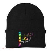 PE Teacher Phys Ed Cute Physical Education Teacher Beanie thumb 0