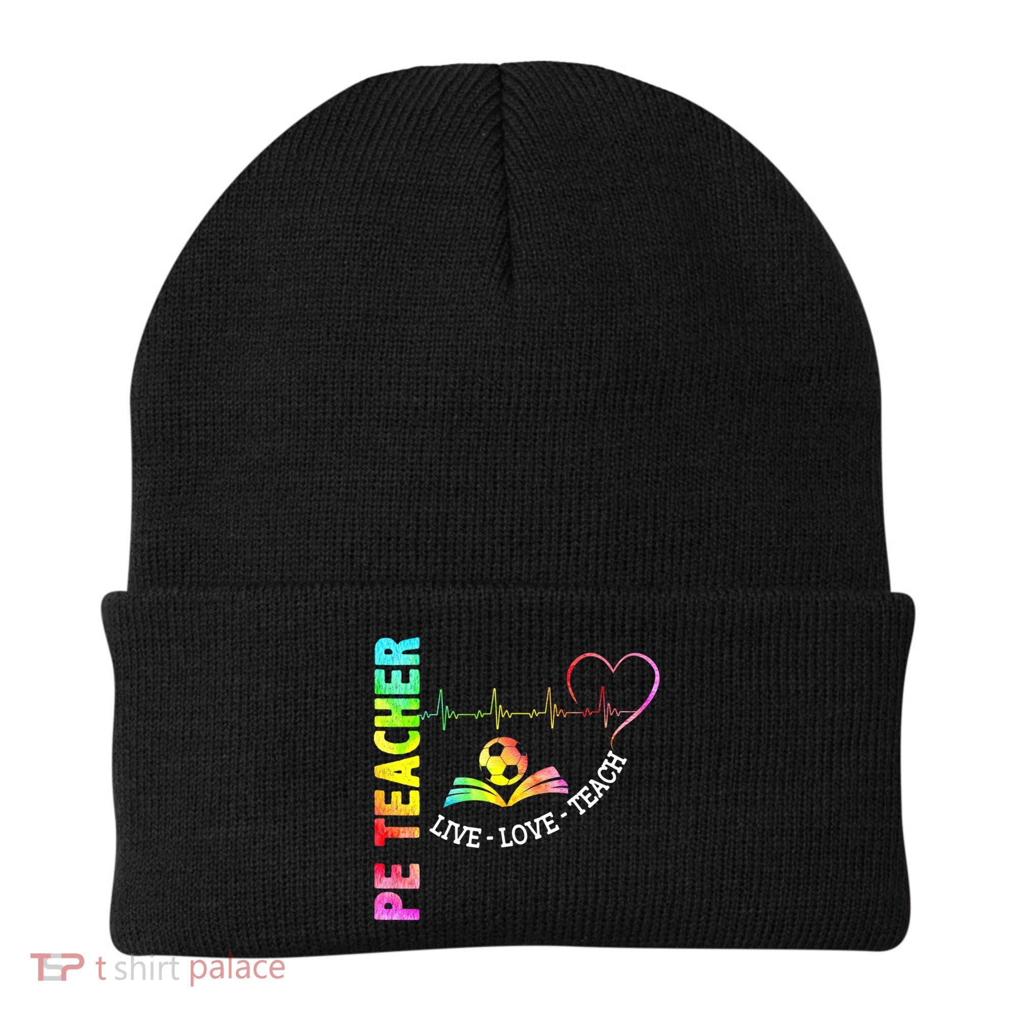 PE Teacher Phys Ed Cute Physical Education Teacher Beanie