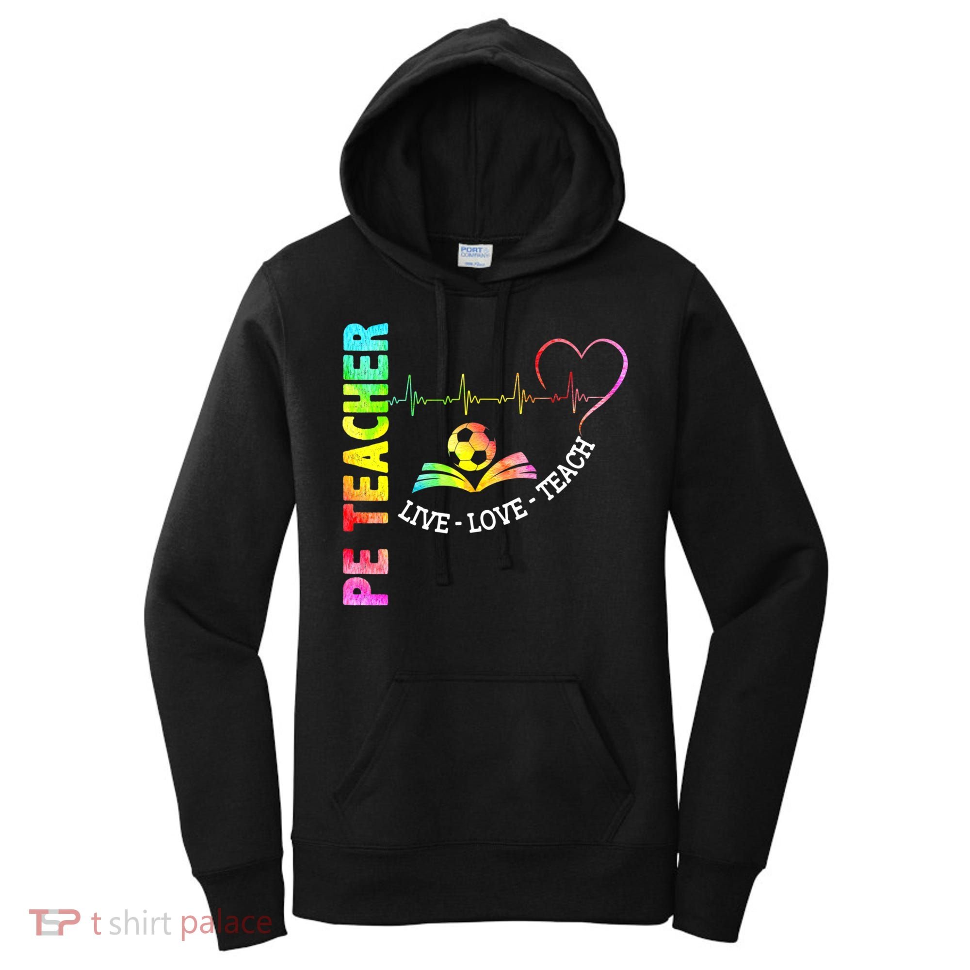 PE Teacher Phys Ed Cute Physical Education Teacher Women's Hoodie