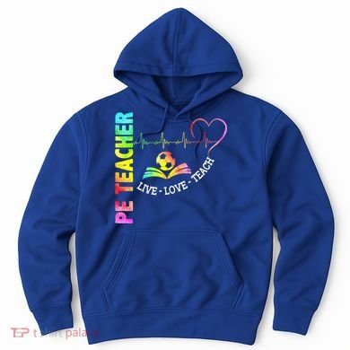 PE Teacher Phys Ed Cute Physical Education Teacher Hoodie