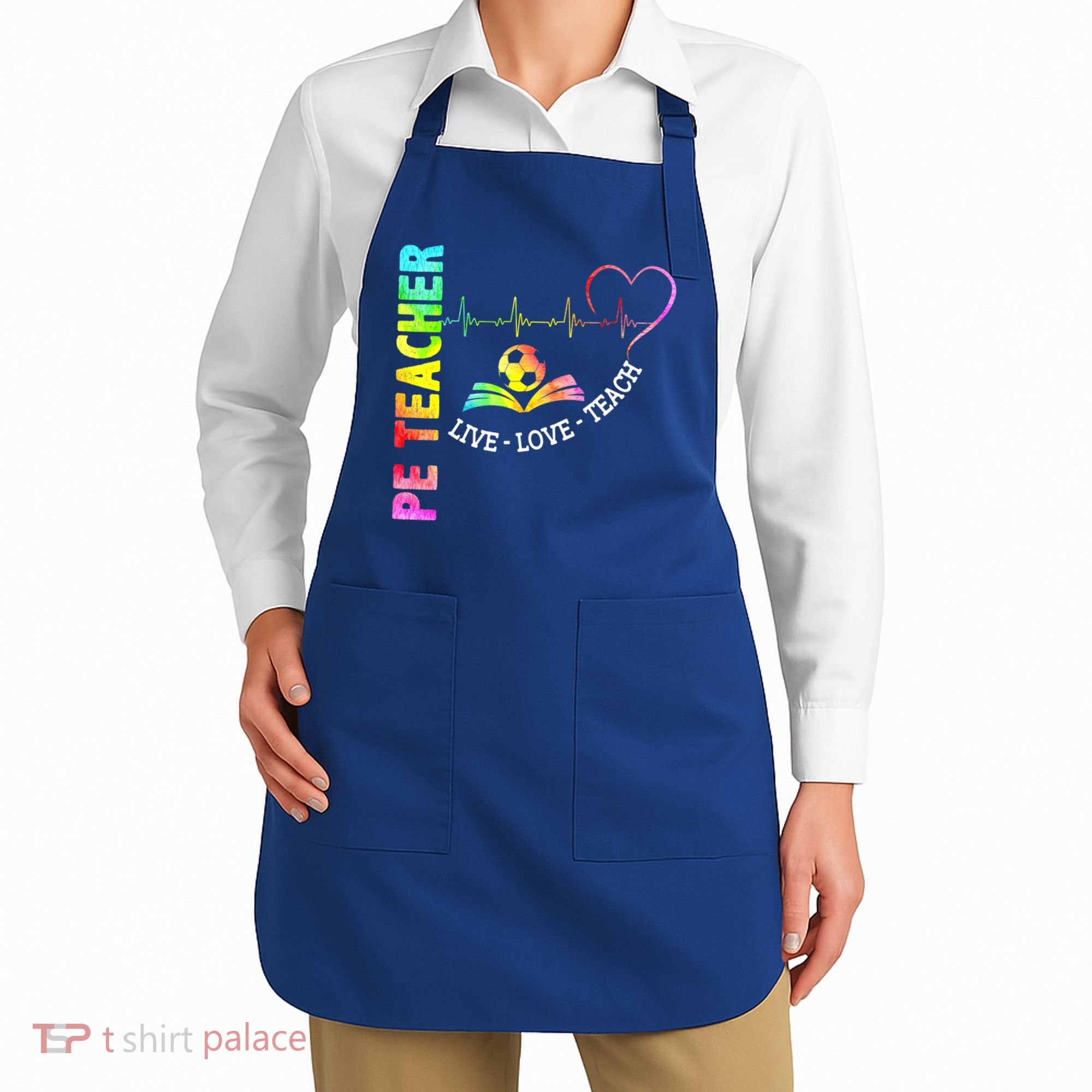 PE Teacher Phys Ed Cute Physical Education Teacher Apron