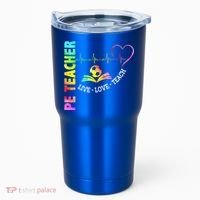 PE Teacher Phys Ed Cute Physical Education Teacher Tumbler thumb 0