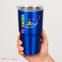 PE Teacher Phys Ed Cute Physical Education Teacher Tumbler thumb 2