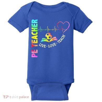 PE Teacher Phys Ed Cute Physical Education Teacher Baby Bodysuit
