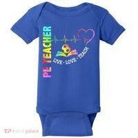 PE Teacher Phys Ed Cute Physical Education Teacher Baby Bodysuit thumb 0