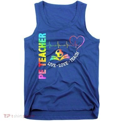 PE Teacher Phys Ed Cute Physical Education Teacher Tank Top