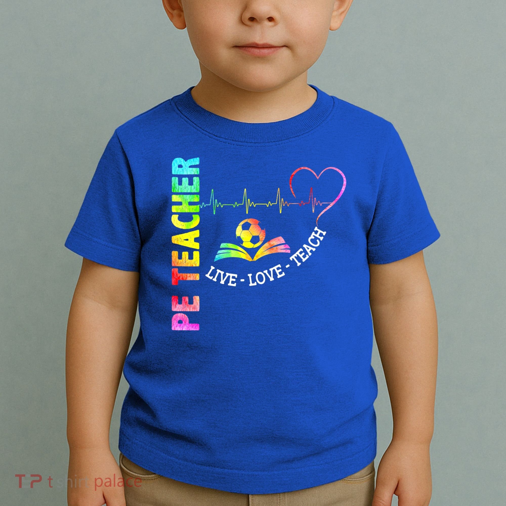 PE Teacher Phys Ed Cute Physical Education Teacher Toddler T-Shirt
