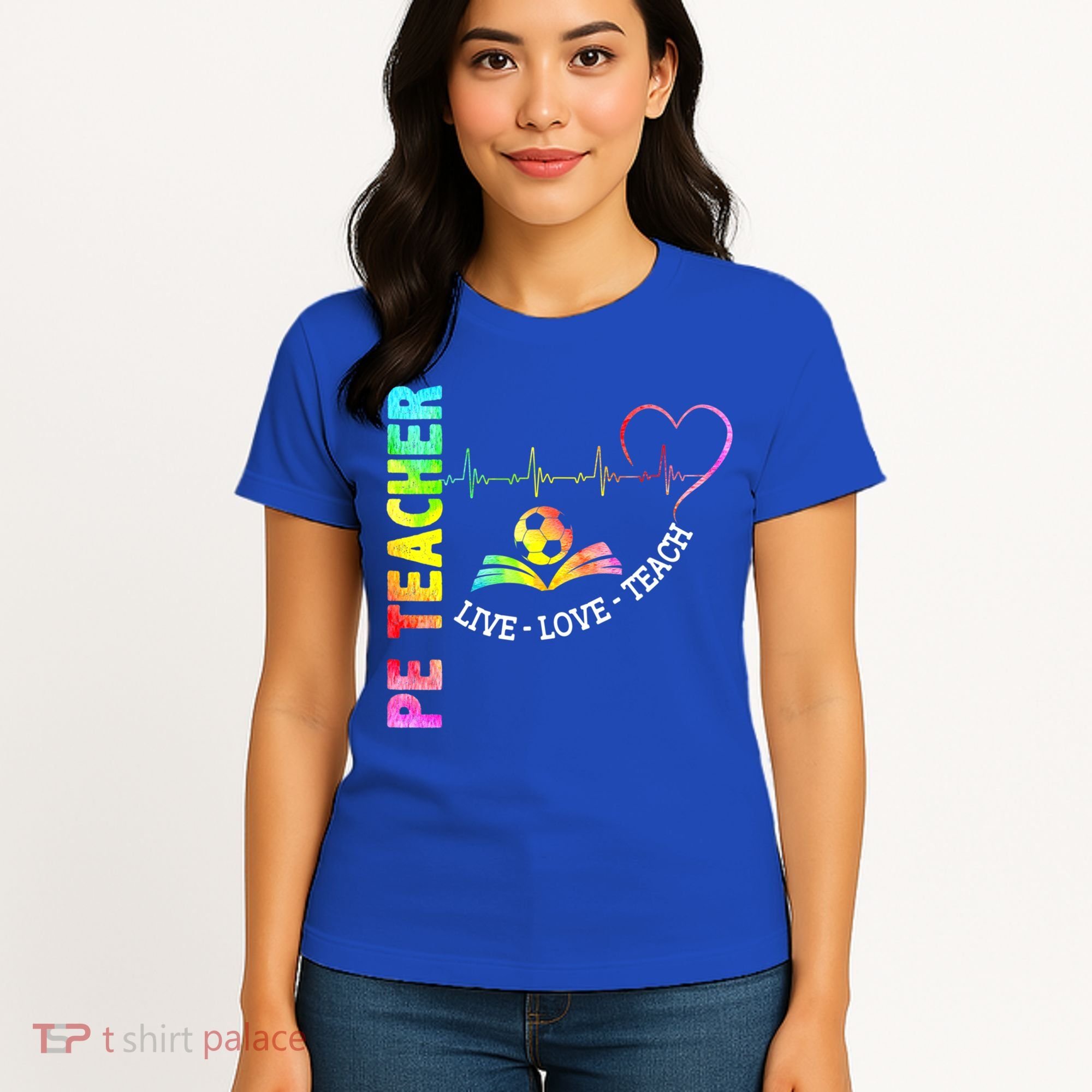 PE Teacher Phys Ed Cute Physical Education Teacher Women's T-Shirt