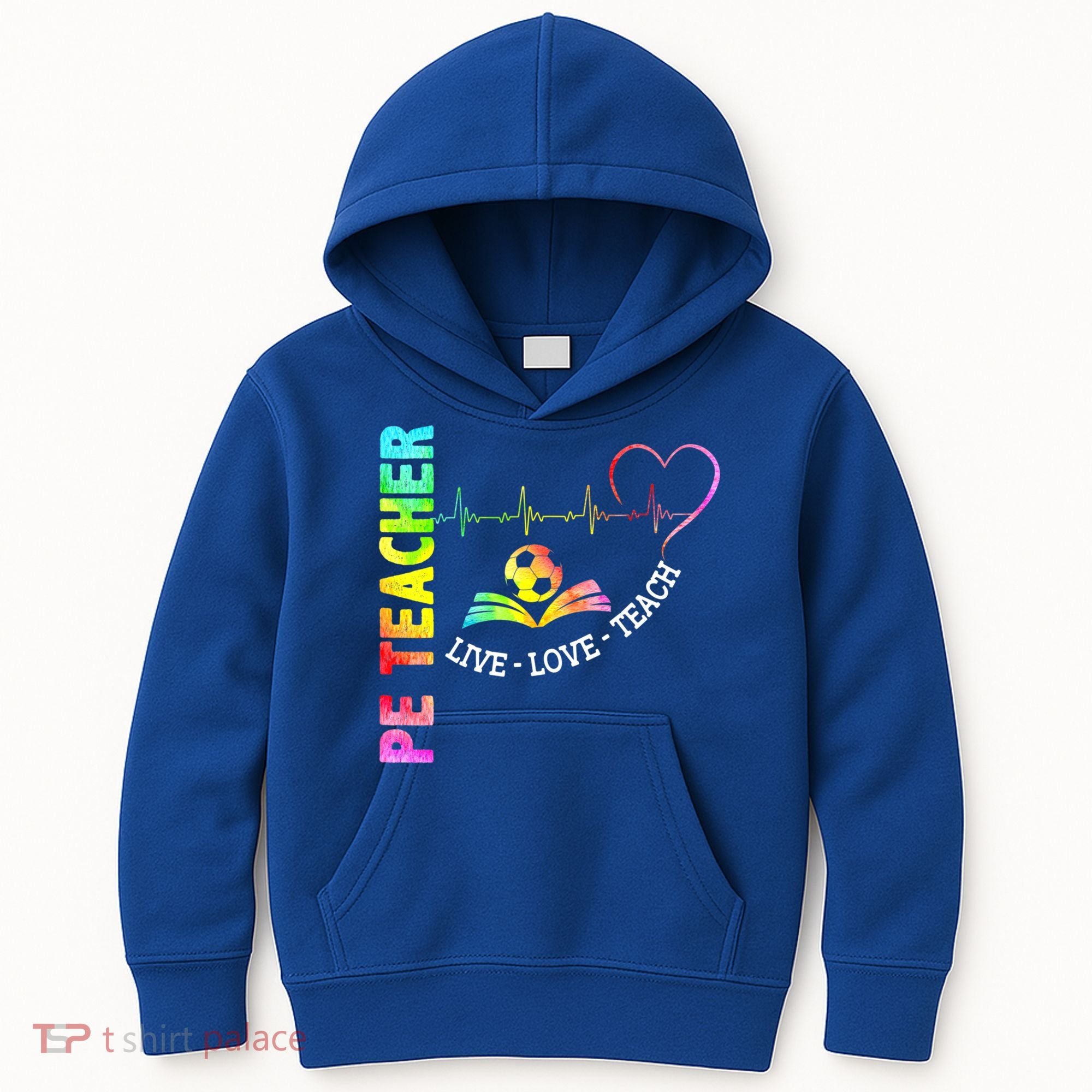 PE Teacher Phys Ed Cute Physical Education Teacher Kids Hoodie