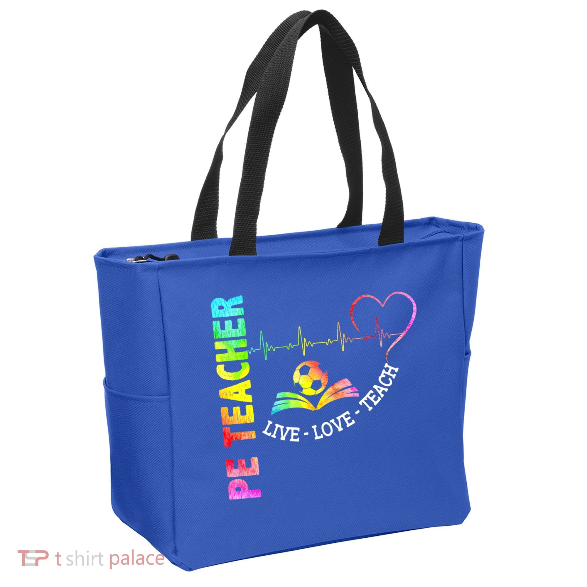 PE Teacher Phys Ed Cute Physical Education Teacher Tote Bag