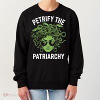 Petrify The Patriarchy Feminist Medusa Women's Sweatshirt thumb 0
