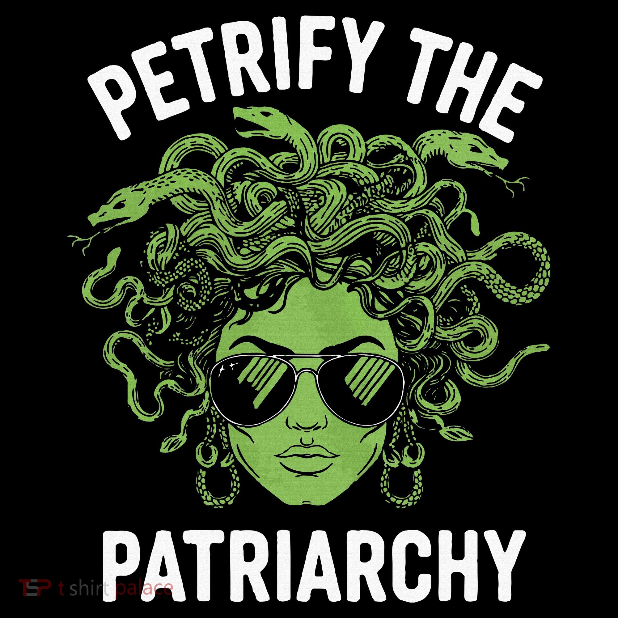 Petrify The Patriarchy Feminist Medusa Women's Hoodie
