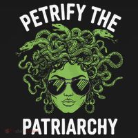 Petrify The Patriarchy Feminist Medusa Visor thumb 3