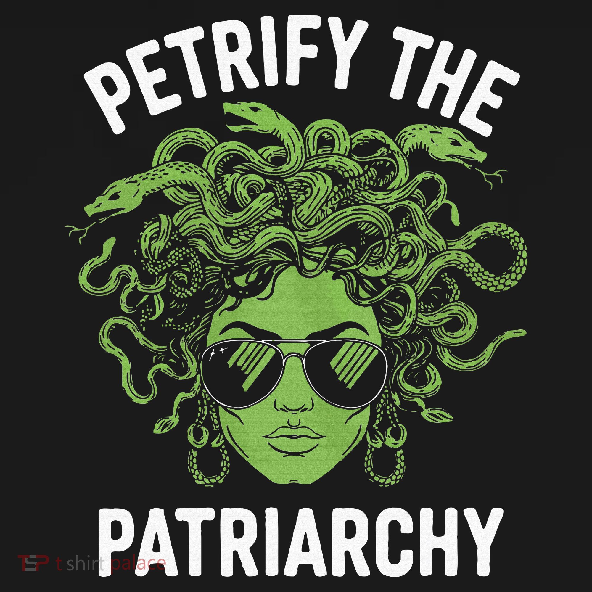 Petrify The Patriarchy Feminist Medusa Visor